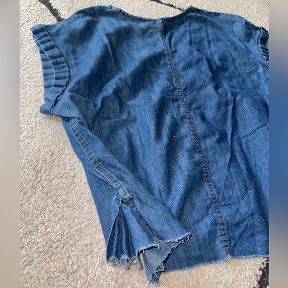 Denim Blue Women's Top - Picture 5 of 5